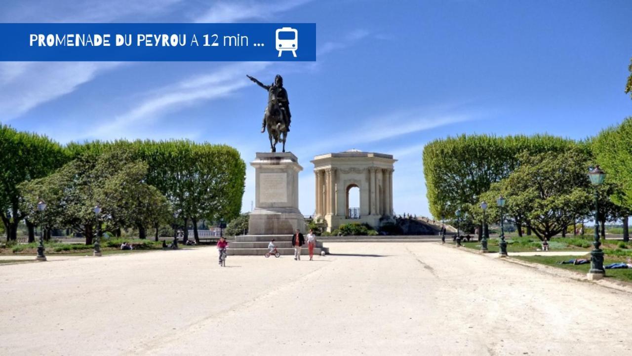 Un court séjour, 4 min de la gare Saint Roch, Wifi Montpellier Extérieur photo